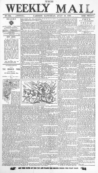The Snake's Pass UK Newspaper Cover