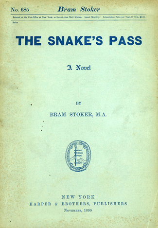 The Snake's Pass US Book Cover