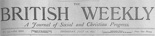 British Weekly, July 1, 1897