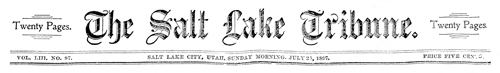 The Salt Lake Tribune, July 25, 1897