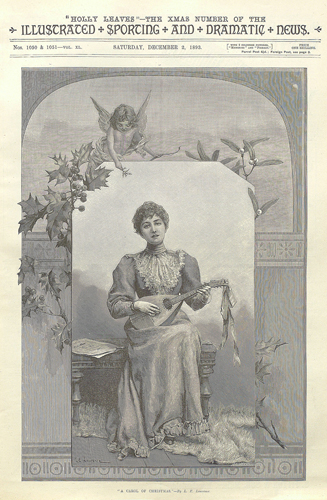 Holly Leaves, December 1893