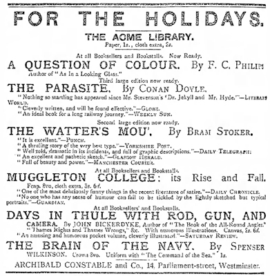 The Watter's Mou' Publication Notice