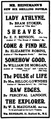 Lady Athlyne Publication Notice